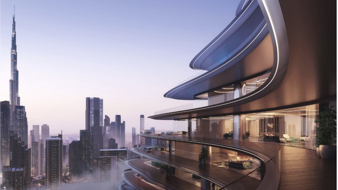 To κτίριο της Bugatti στο Ντουμπάι μας... ζάλισε