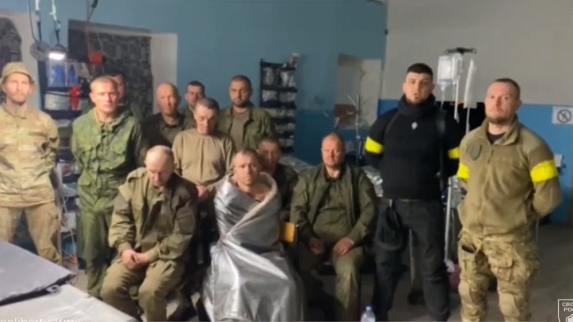 Πόλεμος στην Ουκρανία: Οι Ρώσοι αιχμάλωτοι θα παραδοθούν στις ουκρανικές αρχές, λέει η φιλοουκρανική ομάδα Ρωσικό Εθελοντικό Σώμα