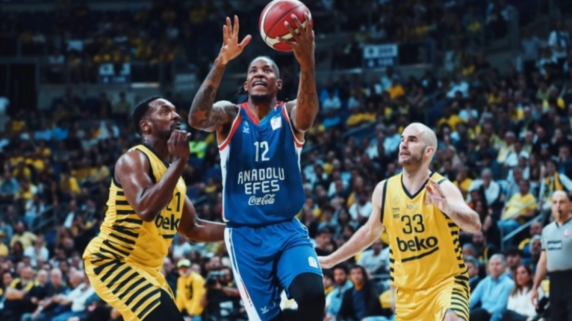 Φενέρμπαχτσε - Εφές 90-92: Με απίθανο buzzer beater του Κλάιμπερν ήρθε το break - Δείτε βίντεο