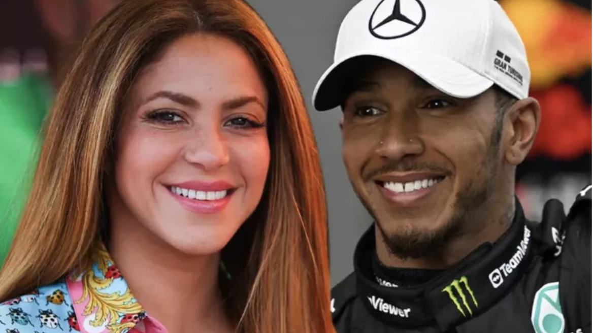 Ο Χάμιλτον με την Σακίρα στην πόλη του πρώην της
