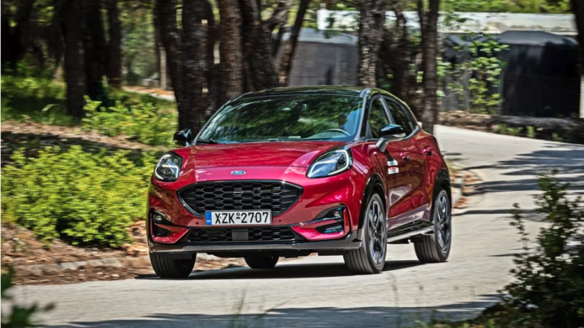 Δοκιμάζουμε το νέο Ford Puma ST-Line X Vivid Ruby