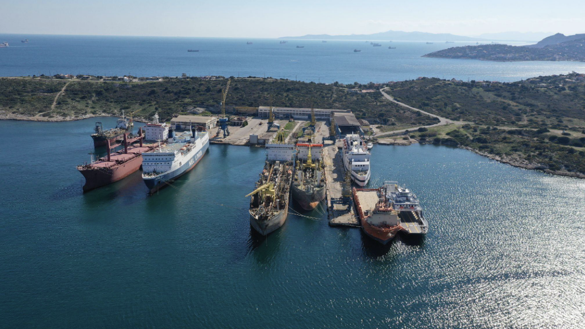 Αρμονική συνύπαρξη των ναυπηγείων της Σαλαμίνας με τον αρχαιολογικό χώρο