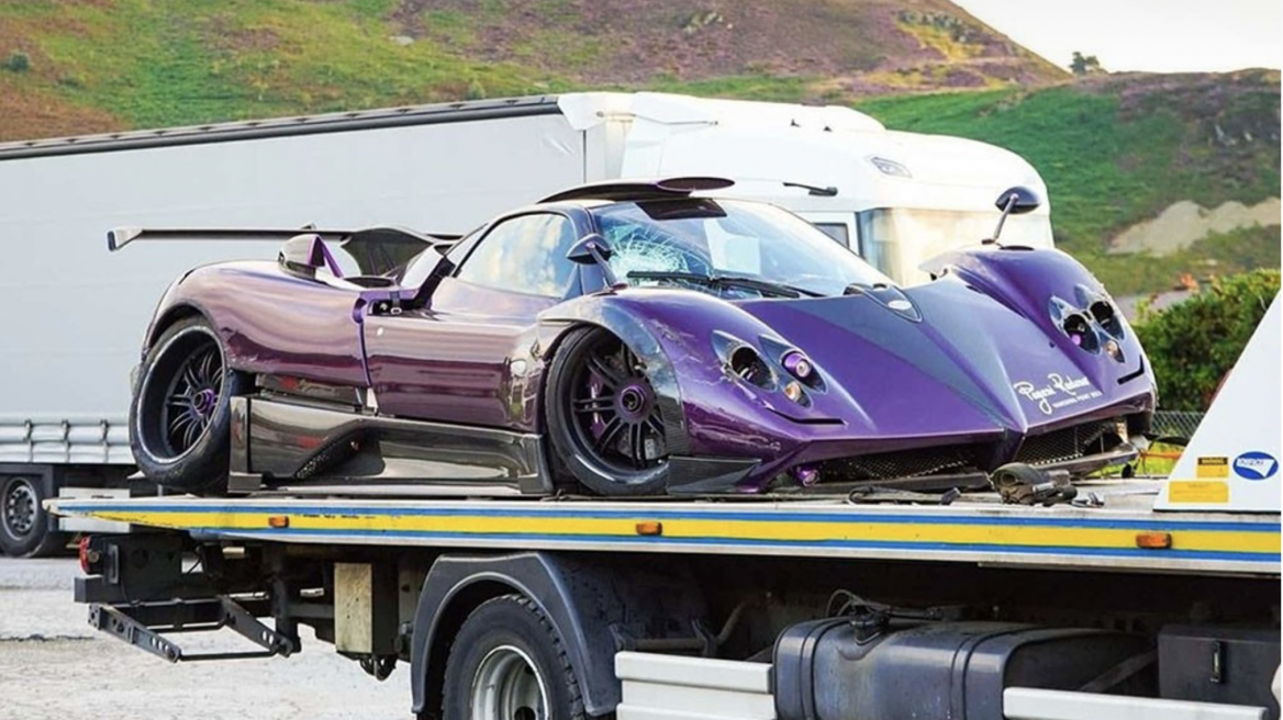 Σμπαράλια η Pagani του Λιούις Χάμιλτον