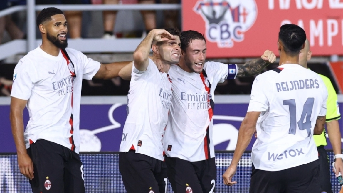 Μπολόνια - Μίλαν 0-2: Διπλό με Πούλισικ  - Δείτε βίντεο