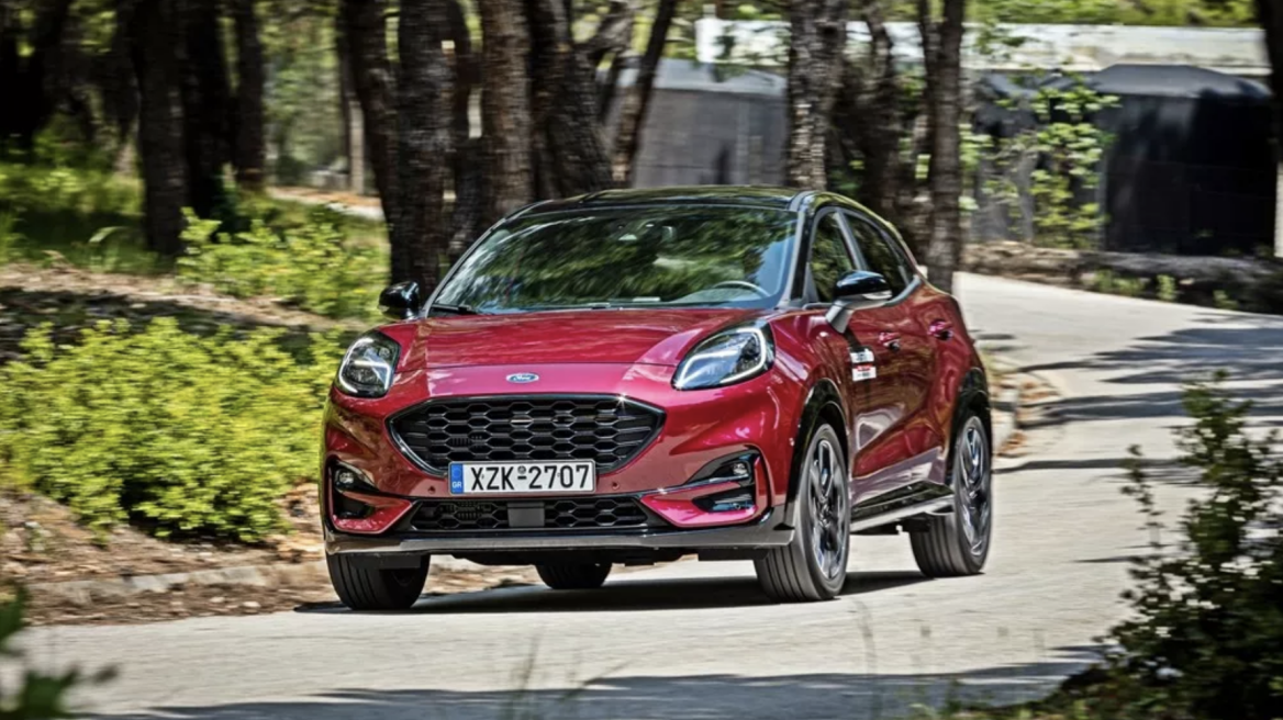 Δοκιμή: Ford Puma ST-Line X Vivid Ruby