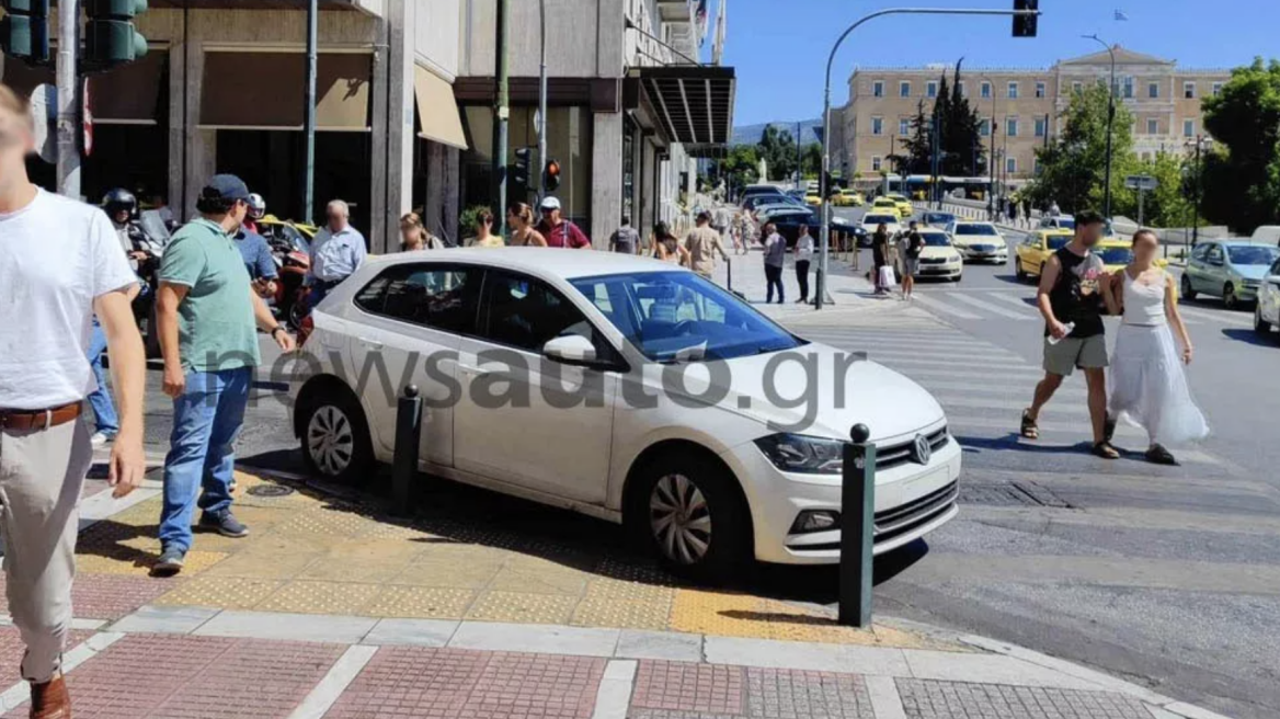 Δείτε που πάρκαρε ο άνθρωπος