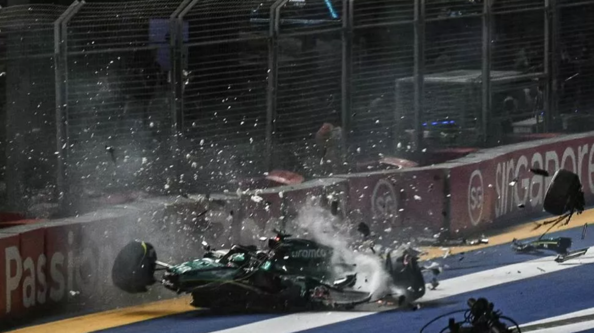 F1: Τρομακτικό ατύχημα στον... τοίχο - Δείτε το video