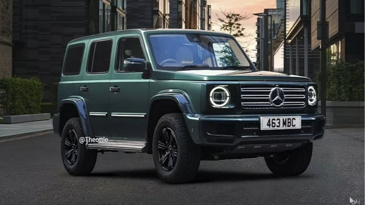 Η μικρή Mercedes G-Class αποκαλύπτεται ψηφιακά (+video)