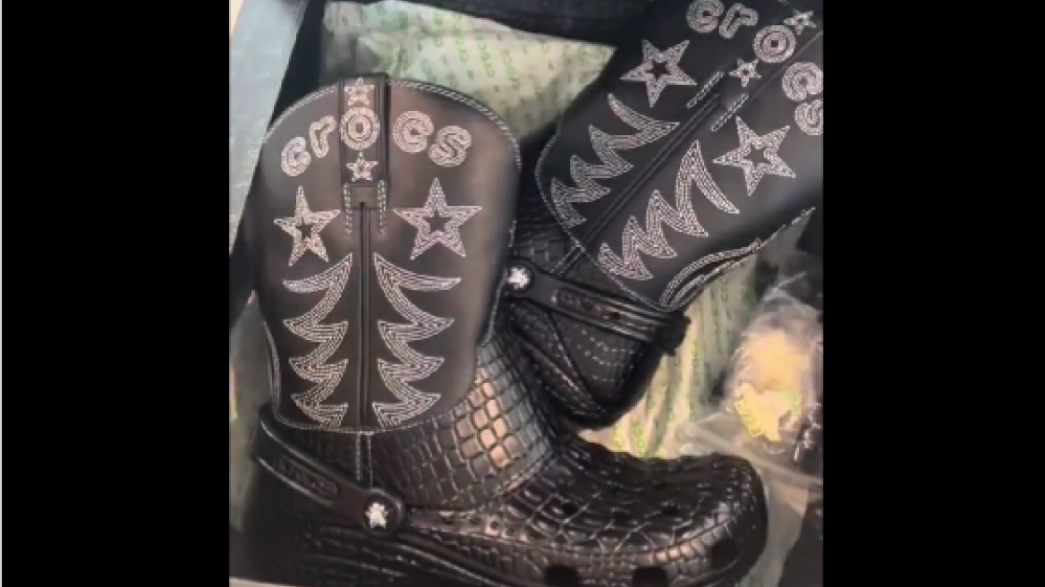 Η Crocs λανσάρει καουμπόϊκες μπότες με σπιρούνια κατόπιν... απαίτησης των φαν της