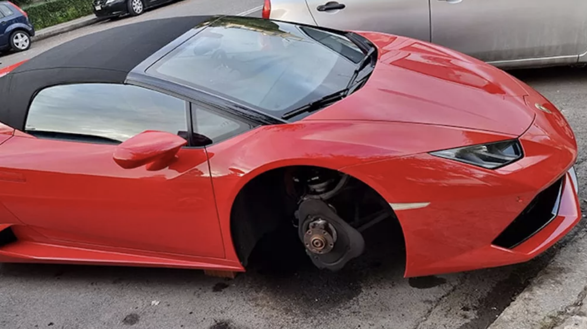 Video: Εκλεψαν ζαντολάστιχα πάνω από το αυτοκίνητο αξίας 20.000 ευρώ 