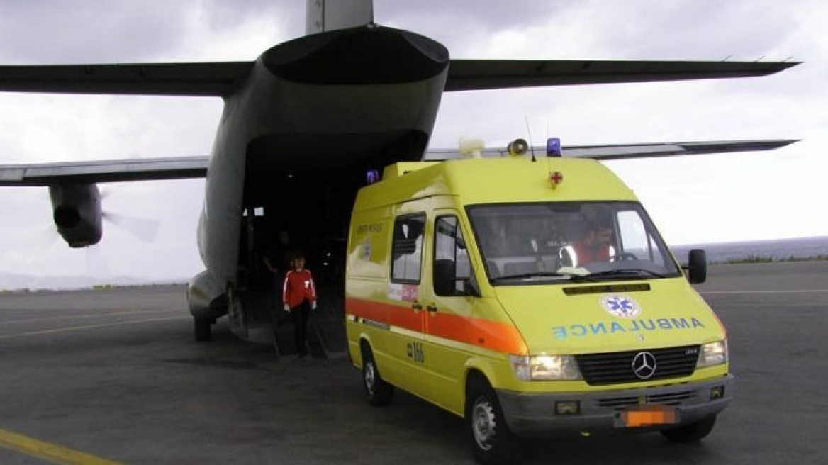 Μεταφορά 10 ασθενών με πτητικά μέσα της Πολεμικής Αεροπορίας μέσα σε δύο ημέρες