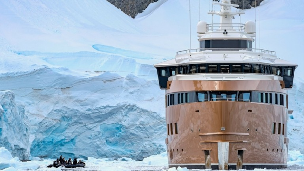 Παγοθραυστικό La Datcha: Η πιο πολυτελής εμπειρία περιπέτειας στη θάλασσα είναι γεγονός