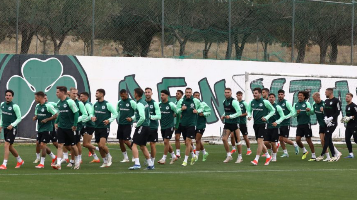 Παναθηναϊκός: Με 29 ποδοσφαιριστές στον Βόλο για τον τελικό Κυπέλλου 