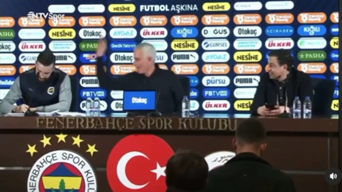 Ο Mουρίνιο έδωσε... σφαλιάρα στον μεταφραστή του - Δείτε βίντεο