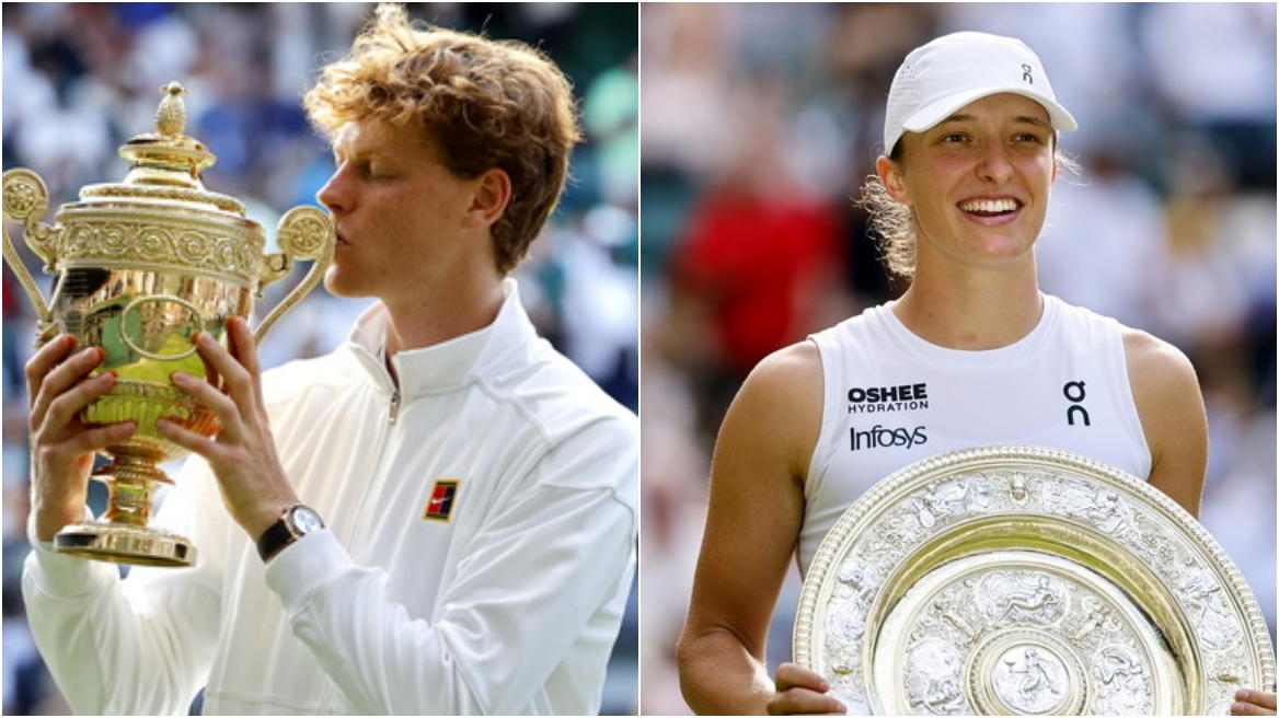 Γιανίκ Σίνερ - Ίγκα Σβιόντεκ: Από την τιμωρία για ντόπινγκ στην κατάκτηση του Wimbledon - Οι «σκιές» γύρω από τους δύο θριαμβευτές του φημισμένου τουρνουά