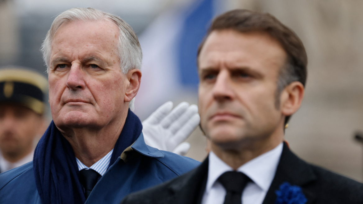 Γαλλία: Καταρρέει η κυβέρνηση του Μισέλ Μπαρνιέ – Κατατέθηκαν οι προτάσεις μομφής, την Τετάρτη η ψηφοφορία