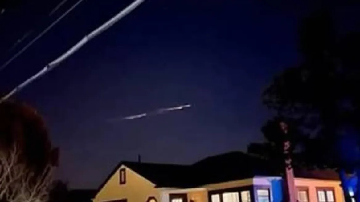 Καλιφόρνια: Μυστηριώδεις λάμψεις στον ουρανό προκάλεσαν αναστάτωση – Βίντεο