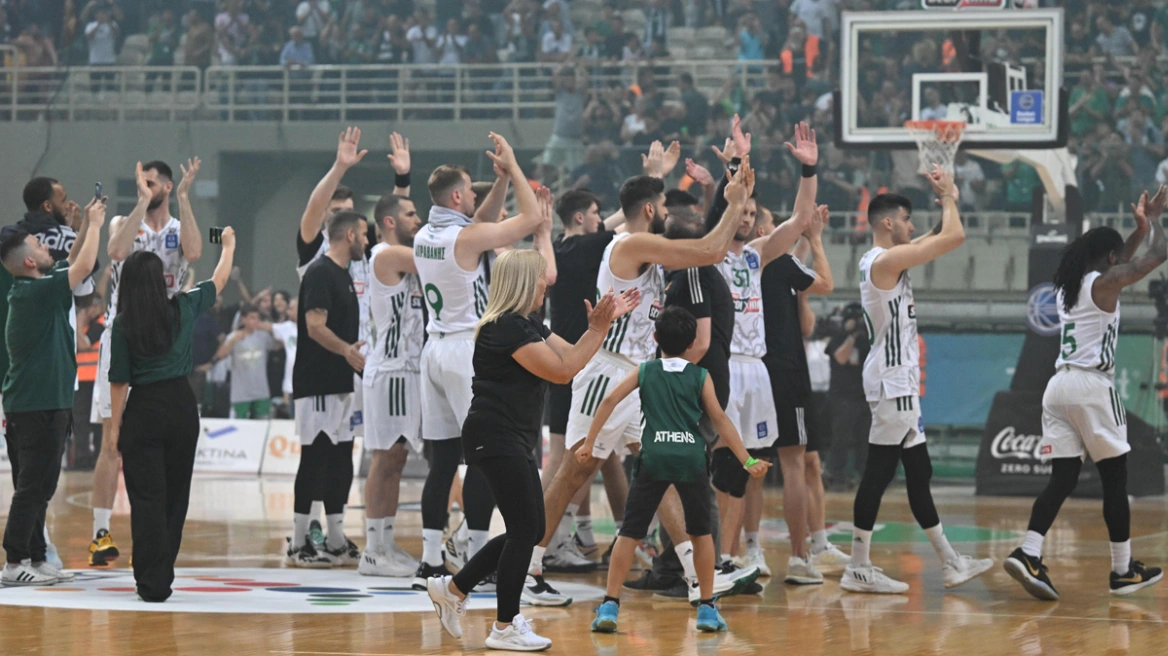 Basket league, Παναθηναϊκός – Ολυμπιακός 67-65: Ισοφάρισαν τη σειρά οι πράσινοι