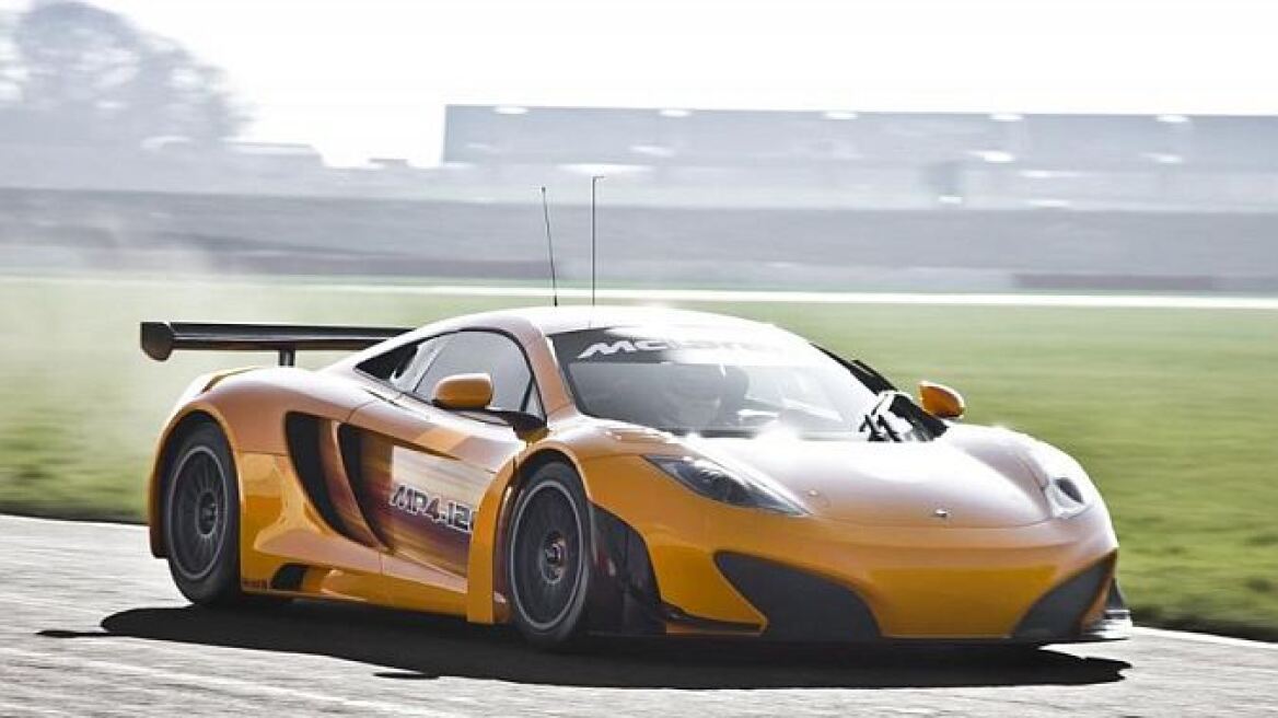 Video: Η αγωνιστική McLaren MP4-12C GT3!