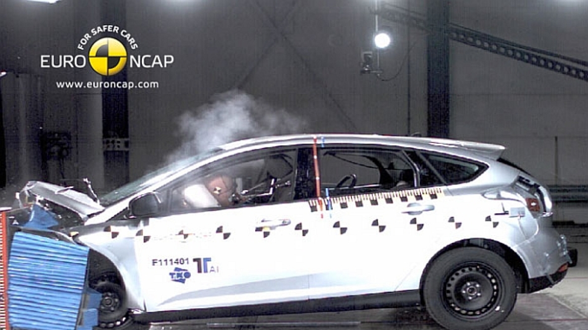 Leaf, DS4, Focus, CT200h, 508 και V60 στη... μάχη του EuroNCAP!