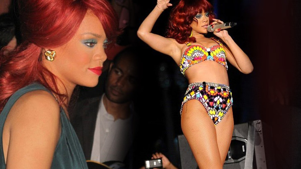 Σε strip club η Rihanna... αλλά δεν τα' βγαλε!