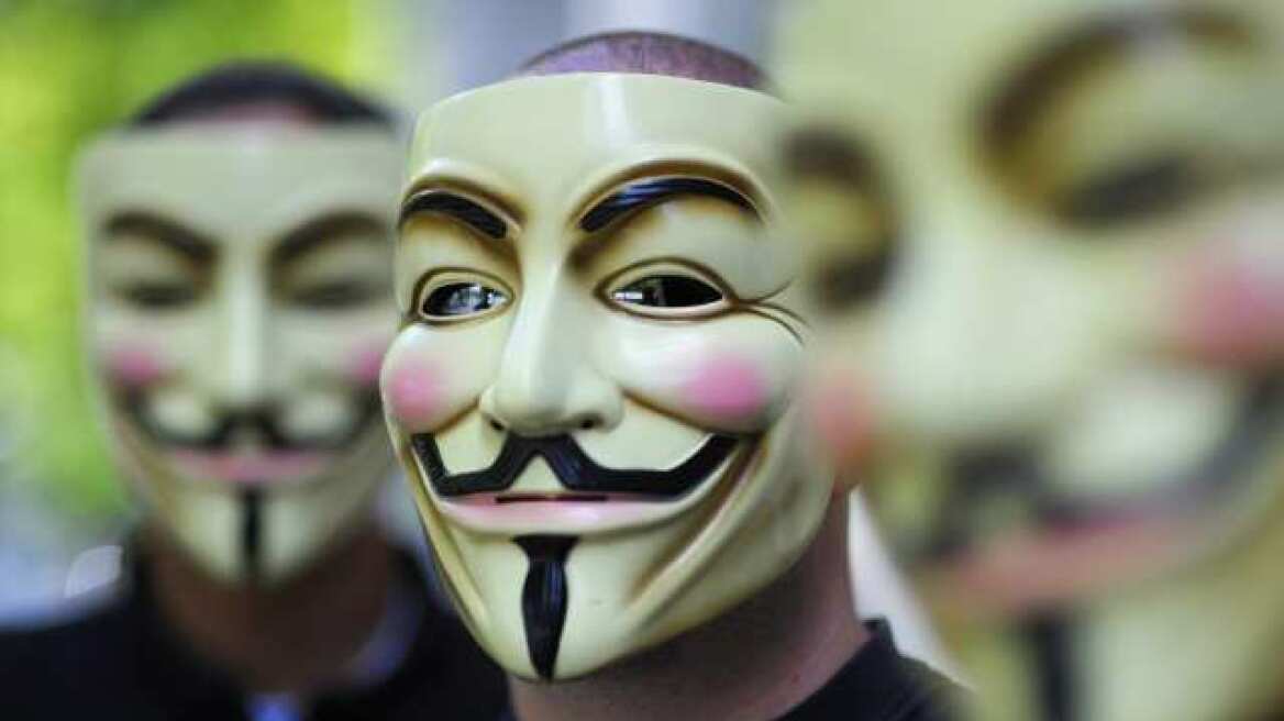 Σύλληψη του πιθανού εκπροσώπου των "Anonymous" 
