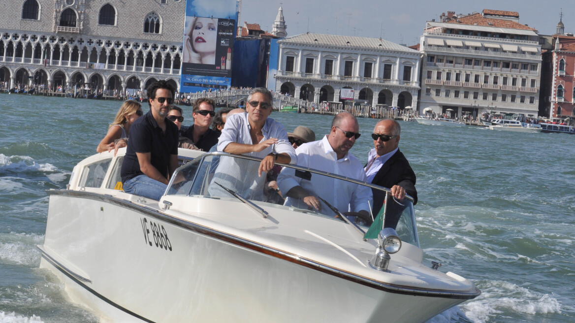 Απόβαση στη Βενετία για τον George Clooney