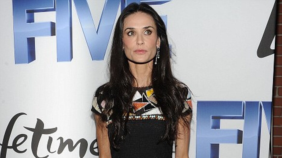 Σκιά του εαυτού της η Demi Moore!