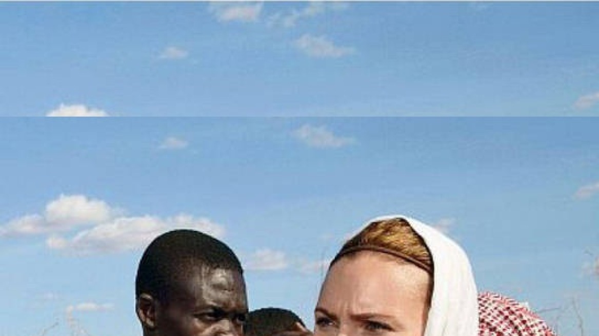Scarlett Jοhansson: Φωτογράφηση στην Κένυα