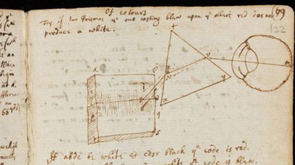 Για πρώτη φορά online τα ιστορικά χειρόγραφα του Νεύτωνα