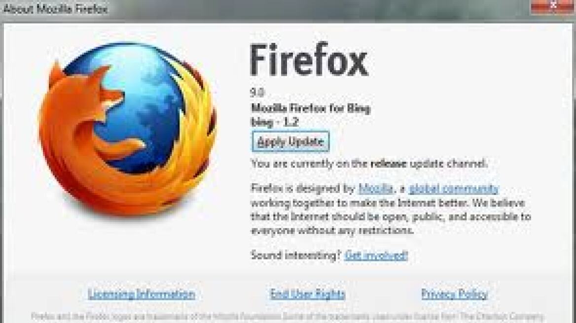 Ο Firefox 9 τώρα και σε Android tablets