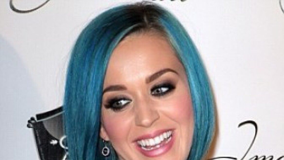 Με μπλε μαλλί η Katy Perry μετά τον χωρισμό!