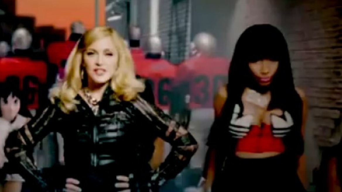 Το νέο βιντεοκλίπ της Madonna με τις Nicki Minaj και M.I.A