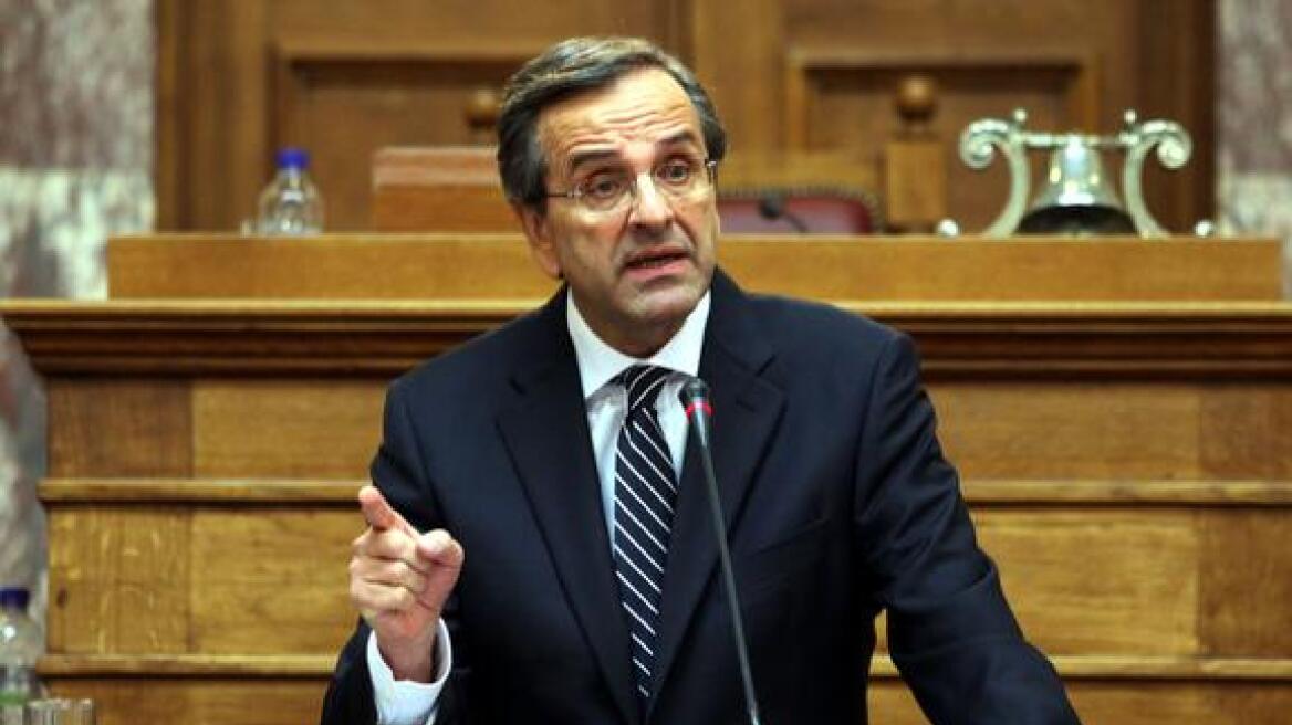 Samaras: What should I do? Push the country over the edge?