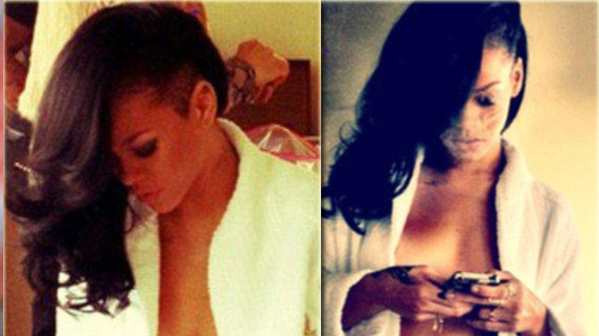 Rihanna: Οι γυμνόστηθες φωτογραφίες, το καλσόν και τα λεσβιακά υπονοούμενα!