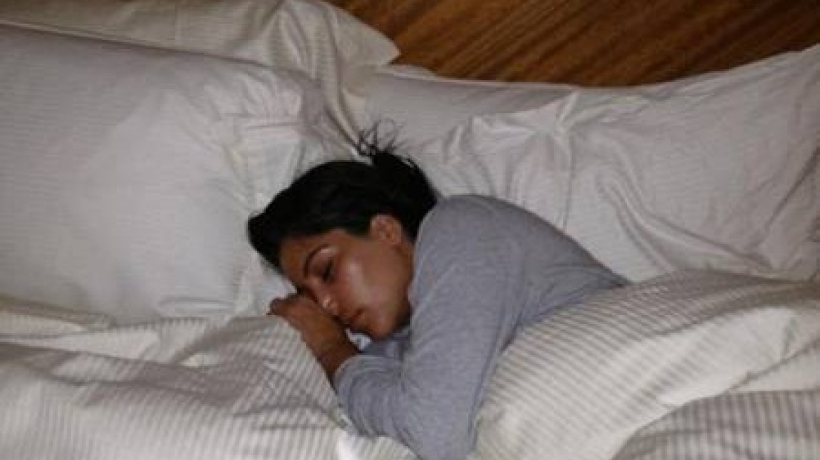 Όταν η Kim Kardashian κοιμάται