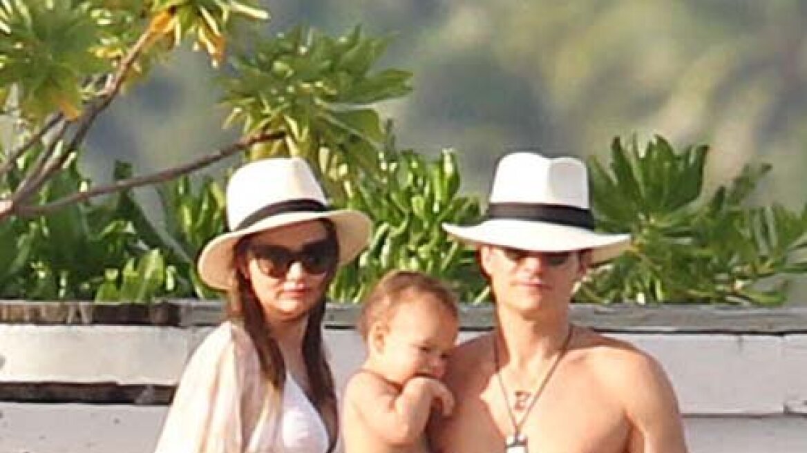 Miranda Kerr-Orlando Bloom: Διακοπές με τον γιο τους!