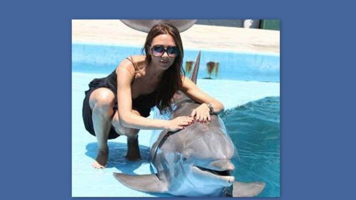 Victoria Beckham: Το κορίτσι και το δελφίνι