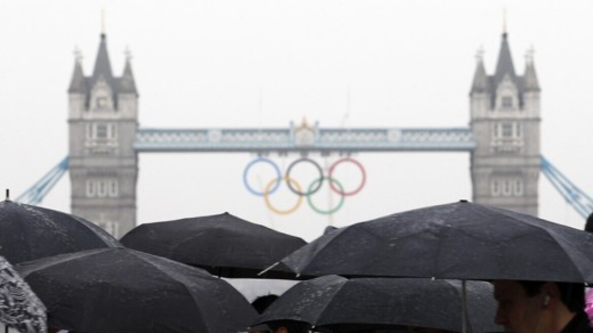 Νεροποντές κατά τη διάρκεια των Ολυμπιακών φοβούνται οι Λονδρέζοι
