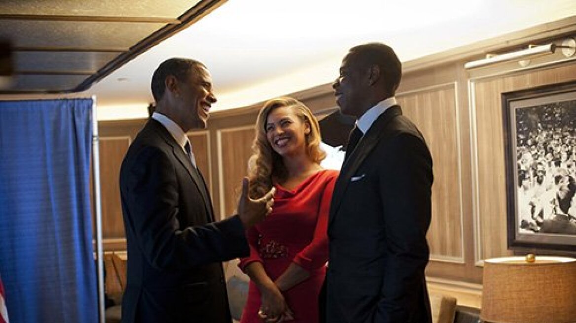 Όταν η Beyonce και ο Jay Z (ξανα)συνάντησαν τον Obama