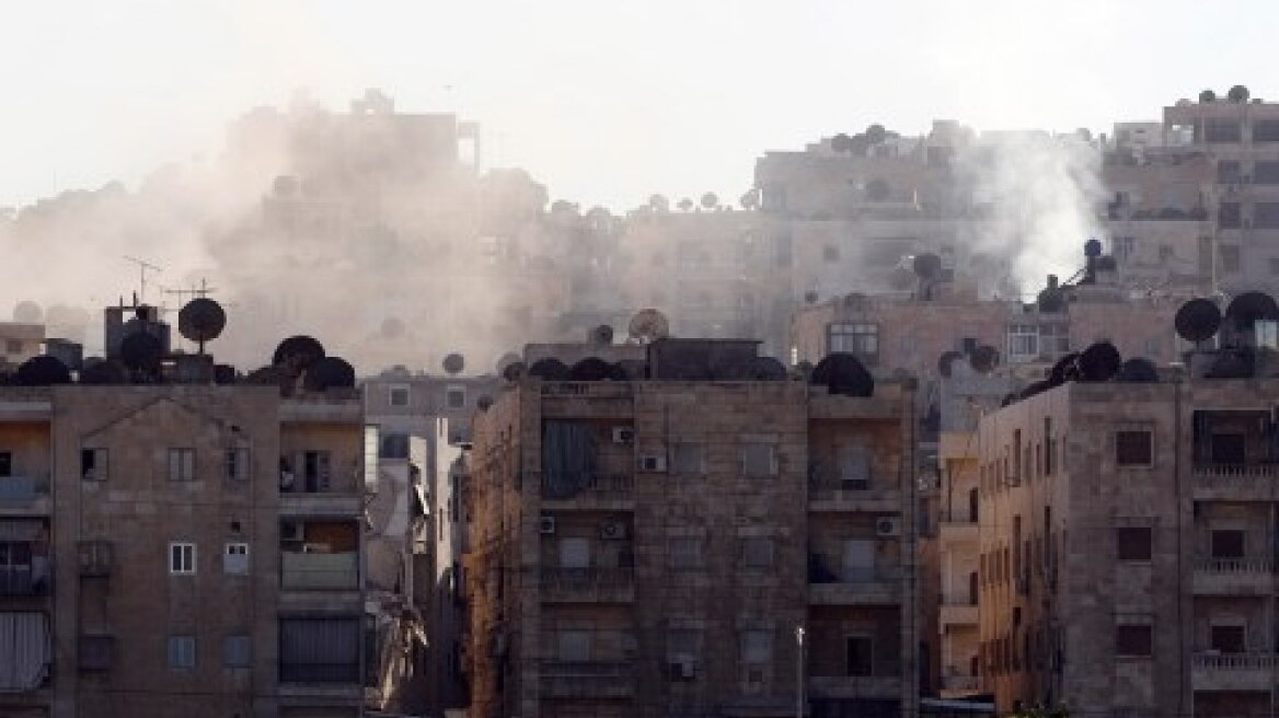 Συρία: Συνεχίζονται οι σφοδρές μάχες στο Χαλέπι 