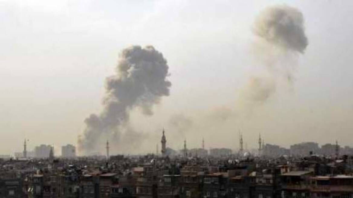 Ισχυρή έκρηξη στη Δαμασκό