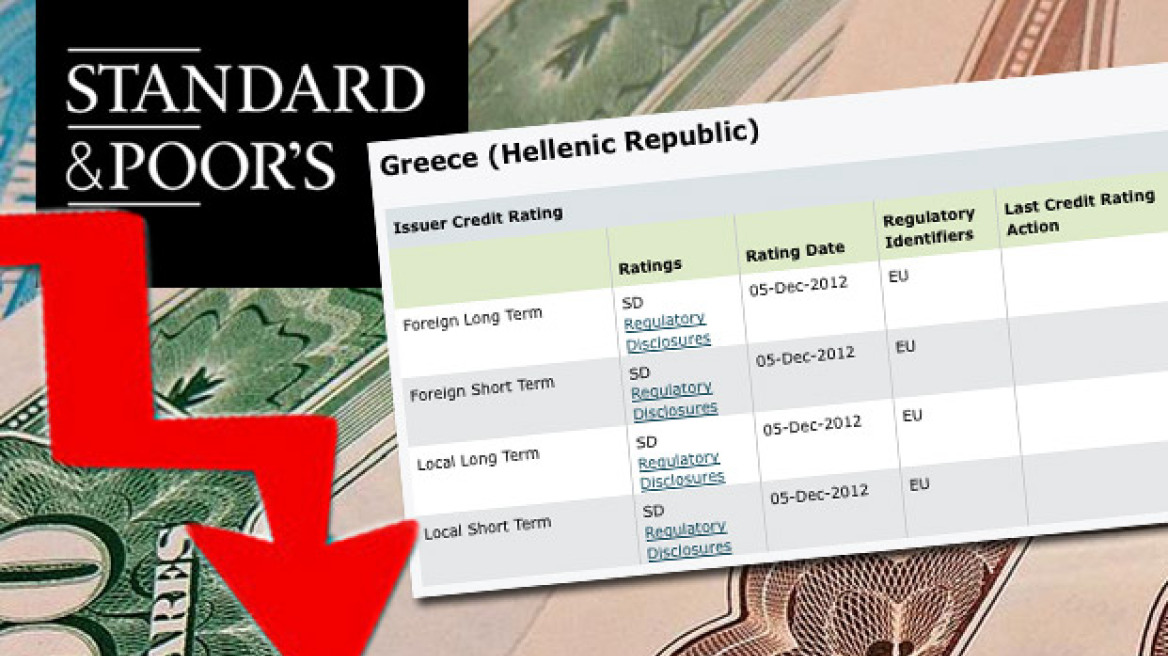 Σε καθεστώς επιλεκτικής χρεοκοπίας η Ελλάδα