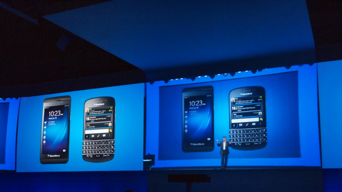 Το BlackBerry χωρίς πληκτρολόγιο έγινε smartphone