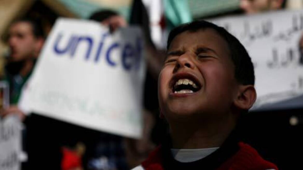 Καμπανάκι της «Unicef» για τα παιδιά στη Συρία