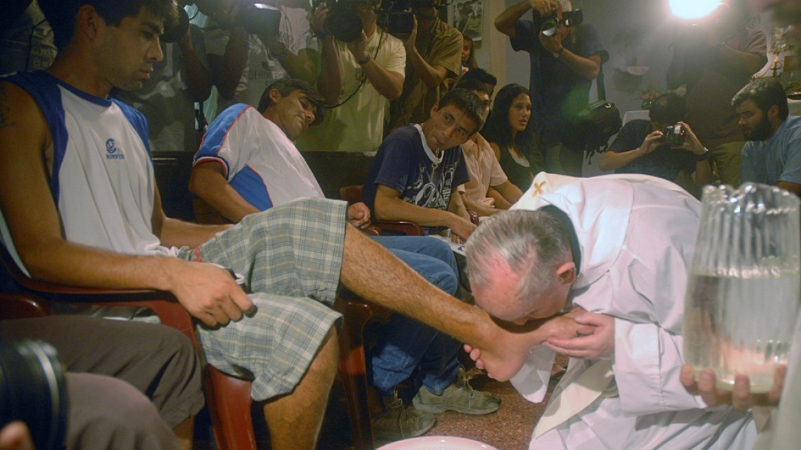 Τα πόδια νεαρών κρατουμένων θα πλύνει ο Πάπας Φραγκίσκος