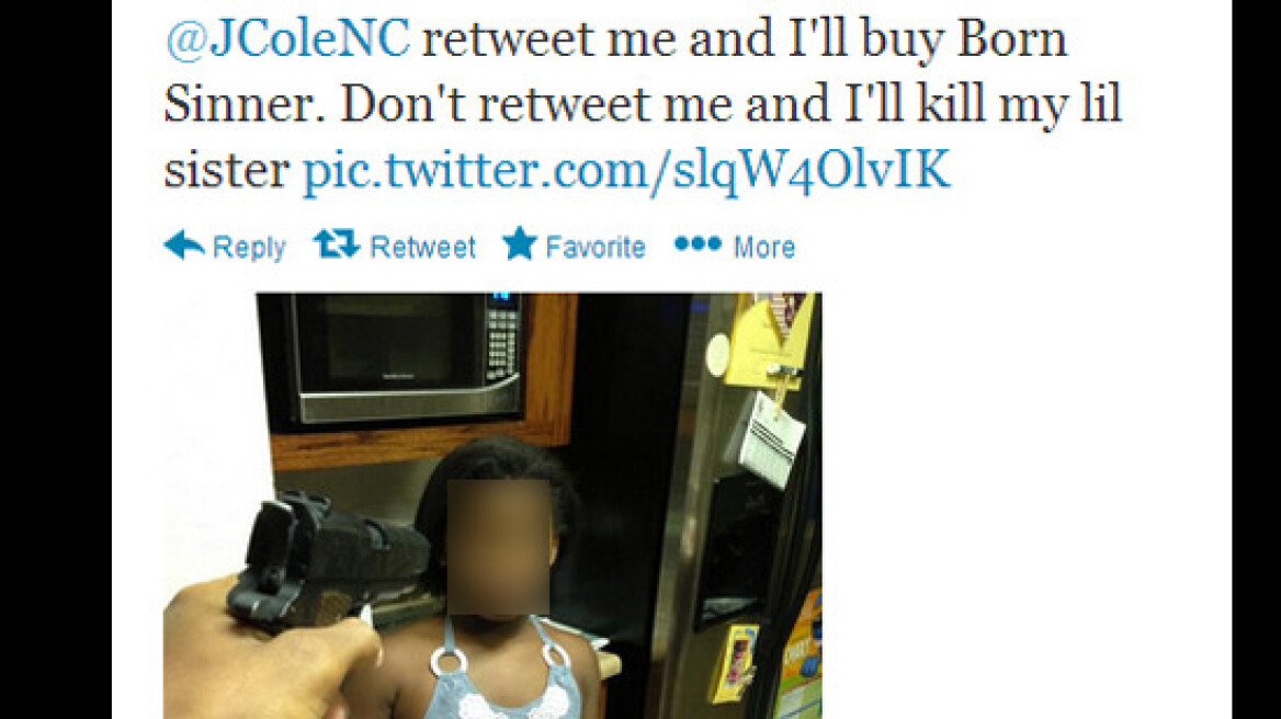 Απειλούσε να σκοτώσει την αδερφή του αν δεν του έκαναν... retweet