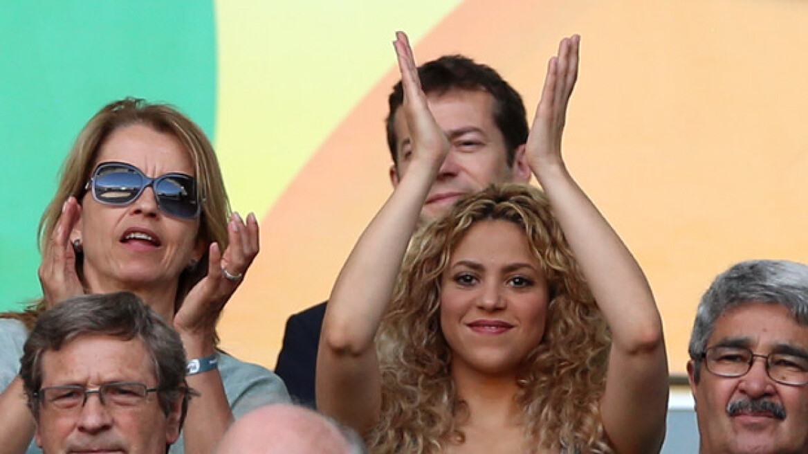 H Shakira πανηγύρισε για το σύντροφο της Gerard Piqué