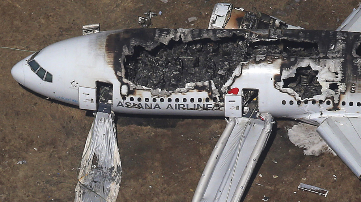 H στιγμή της έκρηξης στο αεροσκάφος της Asiana Airlines