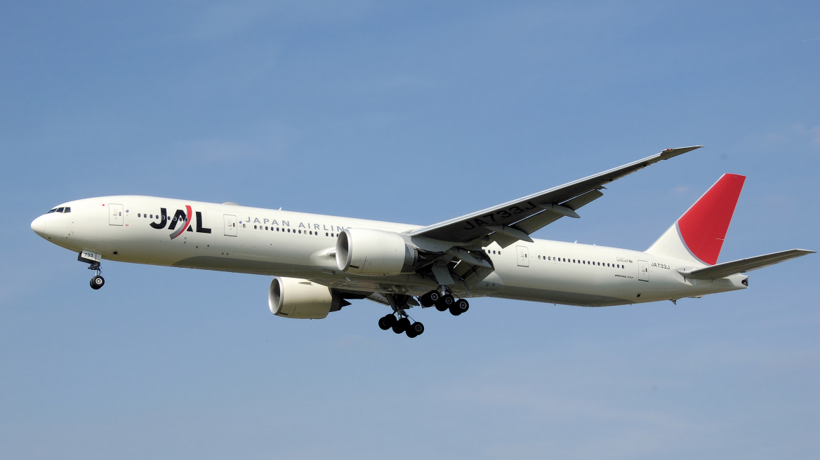 Βλάβη εν πτήσει σε Boeing 777 της Japan Airlines 